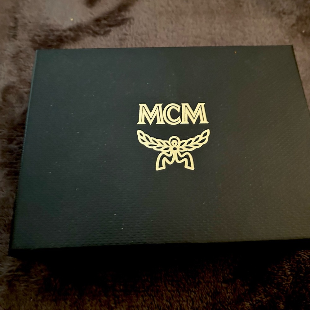 Authentic MCM LEATHER CARD CASE